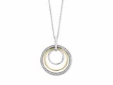 Naiomy Silver | Collier | Argent Bicolore | Oxyde de Zirconium | N6D57_