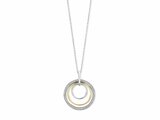 Naiomy Silver | Collier | Argent Bicolore | Oxyde de Zirconium | N6D57_
