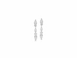 Naiomy Silver | Boucles d'Oreilles | Argent | Oxyde de Zirconium | N6F61_