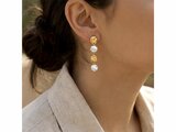 Lotus Style | Boucles D'Oreilles | Acier | Doré | LS2714-4/2_