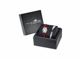 Lotus | Femme | Quartz | Cuir | 23mm | Montre + Bijou | 19017/1_