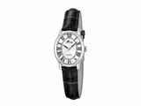 Lotus | Femme | Quartz | Cuir | Montre + Bijou | 19017/2_