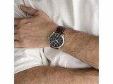 Lotus | Homme | Acier Inoxydable | Cuir | Brun | 19073/4_