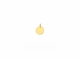 Loumya Gold "Or" | Pendentif | Or Jaune | Personnalisable | ø11mm | AH0090B_