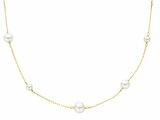 Loumya Gold "Or" | Collier | Or Jaune | Perles de Culture | AK01318F_