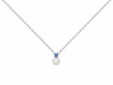 Loumya Silver | Collier | Argent | Oxyde de Zirconium | Perle | d'Eau Douce | 70701201_