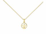 Loumya Silver | Collier | Plaqué Or | Oxyde de Zirconium | Ange | 76700514_