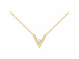 Loumya Silver | Collier | Plaqué Or | Oxyde de Zirconium | 76700520_