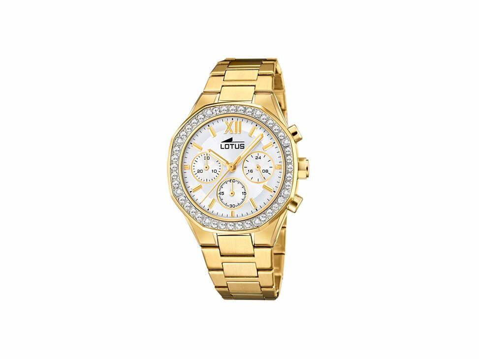 Montre lotus femme discount doré