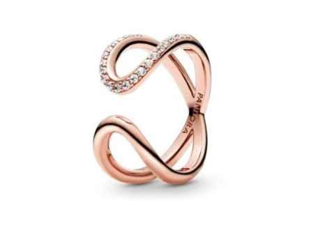 Pandora | Bague Infini Ouverte Enveloppée Pandora | Bague Infini Ouverte Enveloppée