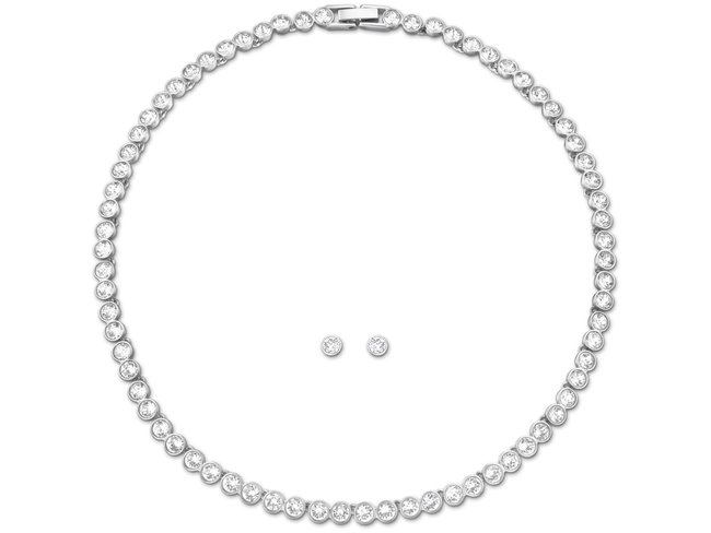 Swarovski | Tennis | Blanc | Métal rhodié Swarovski | Tennis | Blanc | Métal rhodié