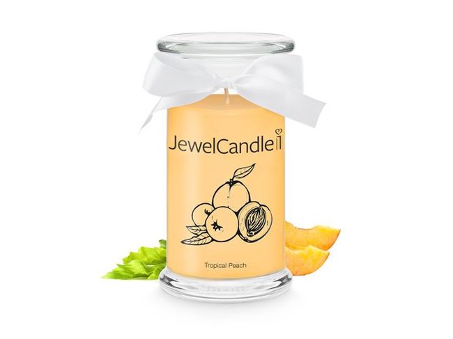 JewelCandle | TROPICAL PEACH | 29.95€-39.95€ JewelCandle | TROPICAL PEACH | 29.95€-39.95€