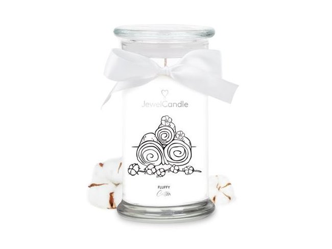 Jewel Candle | FLUFFY COTTON | 29.95€-34.95€ Jewel Candle | FLUFFY COTTON | 29.95€-34.95€