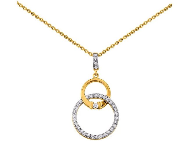 SAUNIER | Chaîne + Pendentif - Plaqué Or SAUNIER | Chaîne + Pendentif - Plaqué Or