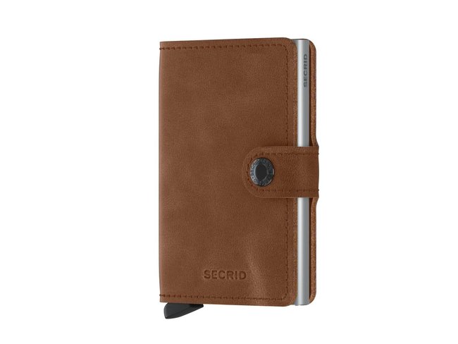 Secrid | MINIWALLET |VINTAGE | COGNAC/SILVER Secrid | MINIWALLET |VINTAGE | COGNAC/SILVER