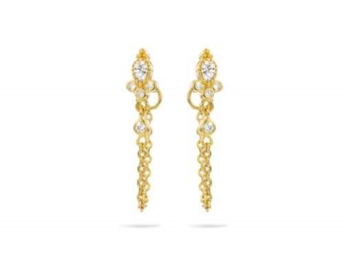 Mya Bay | Boucles D'Oreilles | Darjeeling | Laiton doré Mya Bay | Boucles D'Oreilles | Darjeeling | Laiton doré