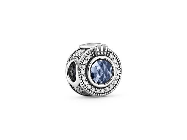 Pandora | Charm | O Couronné Bleu Scintillant | 799058C01