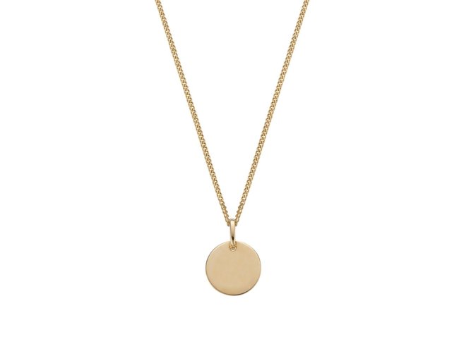 Funky Gold 14K | Pendentif | Or Jaune | Personnalisable | SP 060
