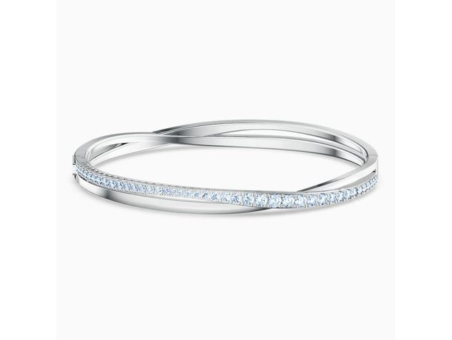 Swarovski | Twist | Bleu | Métal Rhodié Swarovski | Twist | Bleu | Métal Rhodié