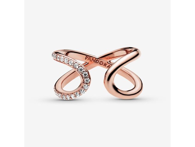 Pandora | Bague Infini Ouverte Enveloppée Pandora | Bague Infini Ouverte Enveloppée