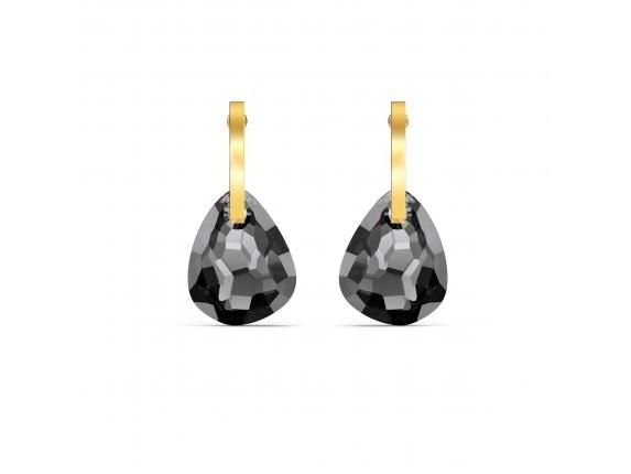 Swarovski | Bar | Gris | Métal Doré Swarovski | Bar | Gris | Métal Doré