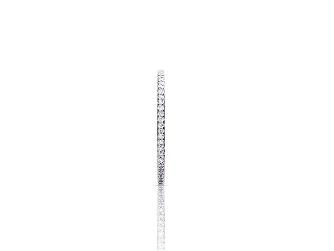One More | Bague Ischia Basics | Or blanc | Diamants One More | Bague Ischia Basics | Or blanc | Diamants