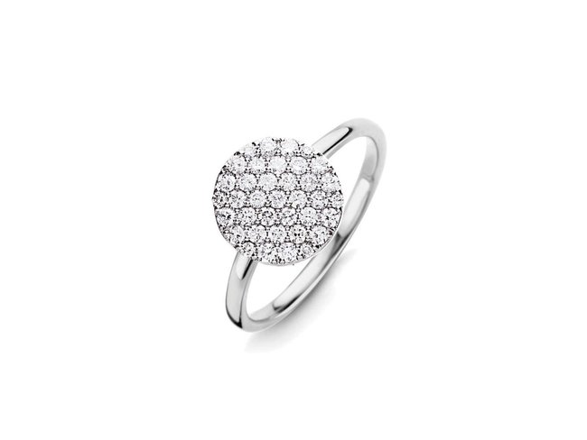 One More 18K | Bague Eolo | Or Blanc | Diamants | 91Z610/A