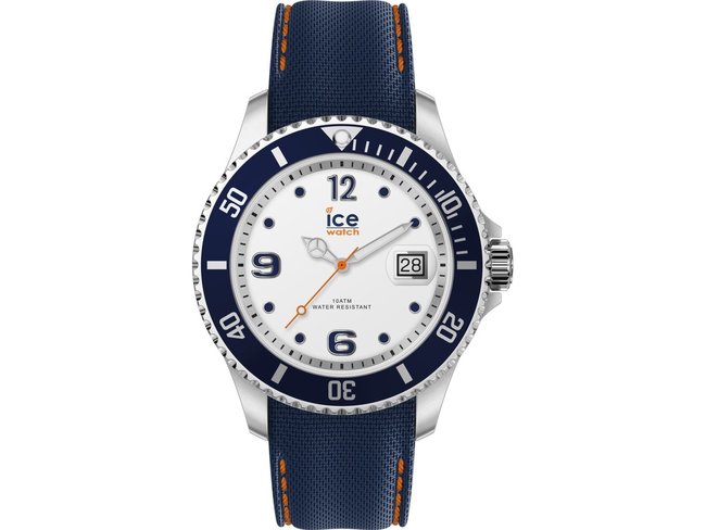 Ice-Watch | Steel | Whrite blue | Large Ice-Watch | Steel | Whrite blue | Large