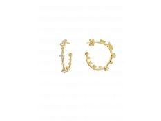 Mya Bay | Boucles D'oreilles | Little hoops | Laiton doré Mya Bay | Boucles D'oreilles | Little hoops | Laiton doré