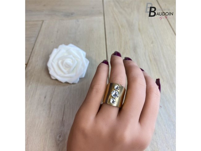 Ikita Acier | Bague | Acier Inoxydable Ikita Acier | Bague | Acier Inoxydable