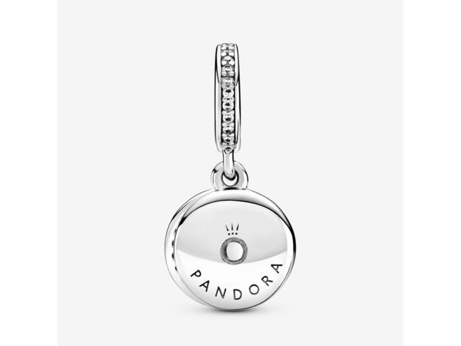 Pandora | Pendant Double Disque Bleu Scintillant Pandora | Pendant Double Disque Bleu Scintillant