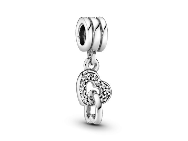 Pandora | Charm | Coeurs Entrelacés | 791242CZ