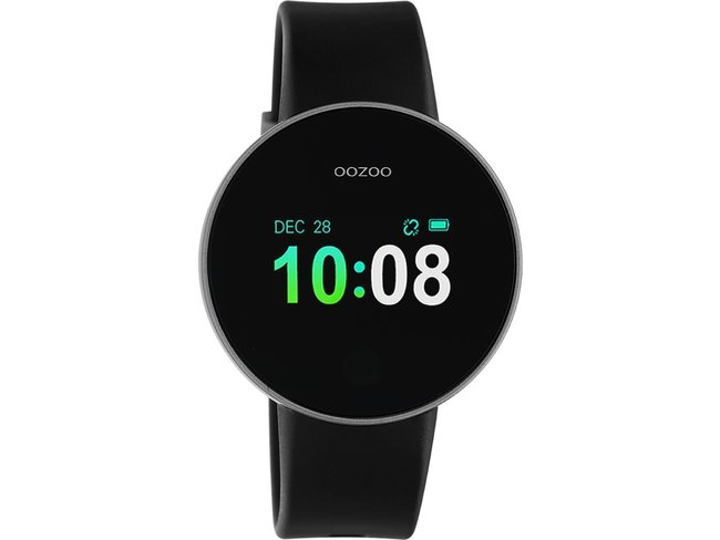 OOZOO | Smartwatch | Argenté/Noir | Q00202 OOZOO | Smartwatch | Argenté/Noir | Q00202