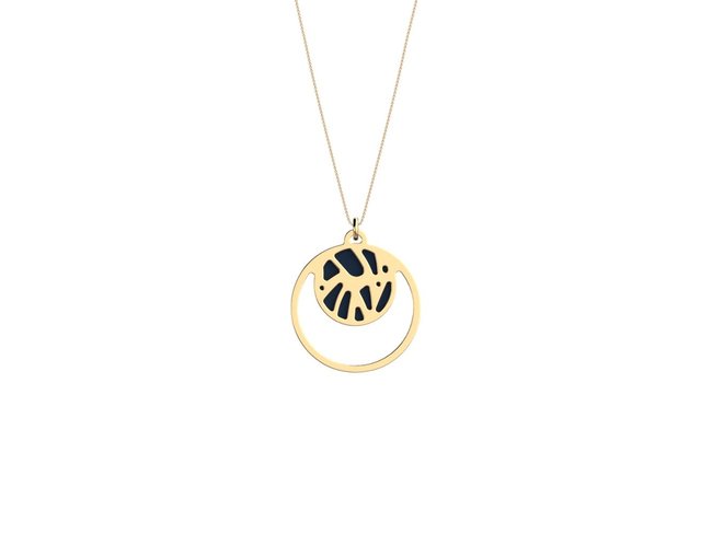 Les Georgettes | Pendentif | Perroquet | Double Rond 16mm Les Georgettes | Pendentif | Perroquet | Double Rond 16mm