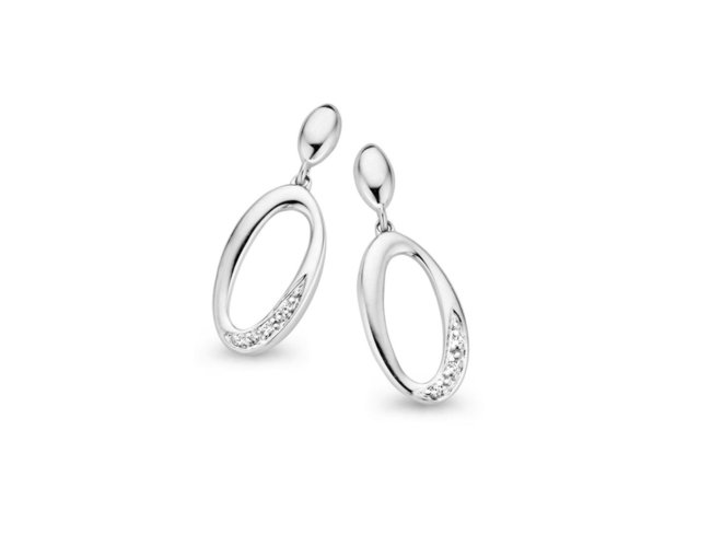 Loumya Gold | Boucles d'Oreilles | Or Blanc | Diamants Loumya Gold | Boucles d'Oreilles | Or Blanc | Diamants