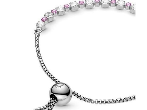 Pandora | Bracelet | Coulissant Éclat Rose & Incolore Pandora | Bracelet | Coulissant Éclat Rose & Incolore