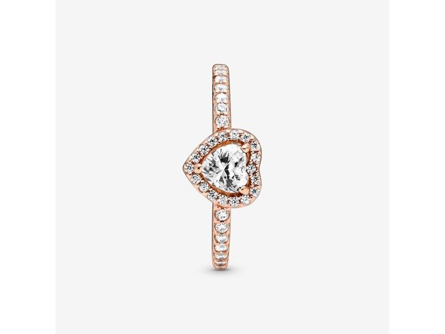 Pandora | Bague | Cœur Surélevé Scintillant Pandora | Bague | Cœur Surélevé Scintillant