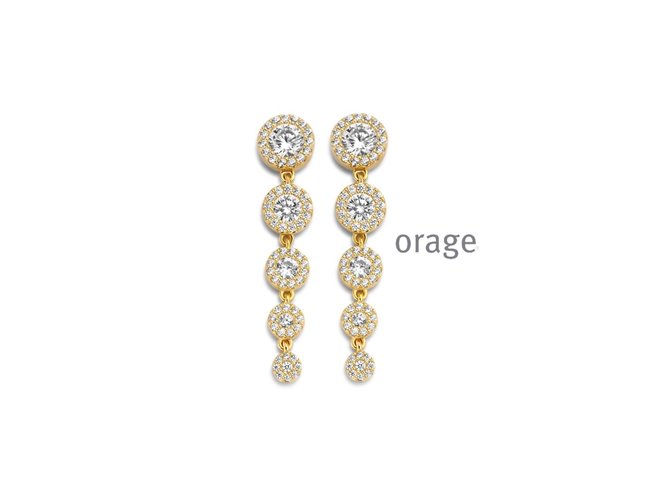 Orage | Boucles d'oreilles | Plaqué Or | AR135 Orage | Boucles d'oreilles | Plaqué Or | AR135