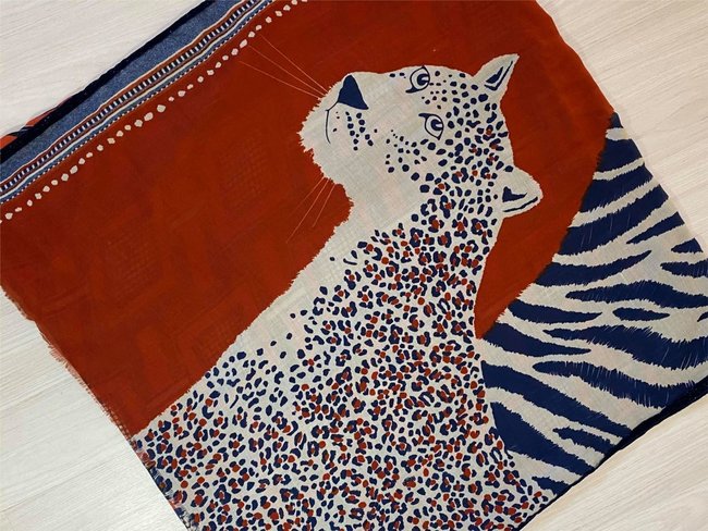 Shanna | Foulard | Jungle blue Shanna | Foulard | Jungle blue