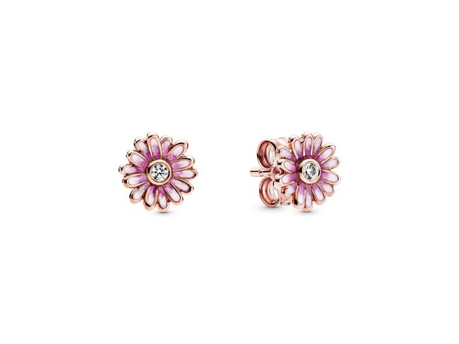 Pandora | Boucles d'oreilles | Marguerite Rose Pandora | Boucles d'oreilles | Marguerite Rose