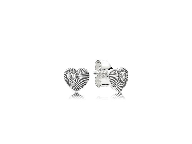 Pandora | Boucles d'oreilles | Coeur