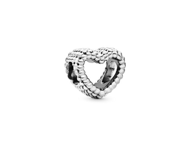 Pandora | Charm | Cœur Ouvert Perlé | 797516