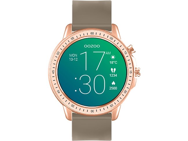 OOZOO | Swartwatch | Caoutchouc Taupe |Rosé Q00302 OOZOO | Swartwatch | Caoutchouc Taupe |Rosé Q00302