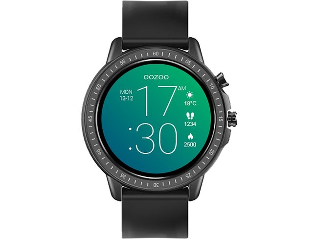 OOZOO | Swartwatch | Caoutchouc Noir | Noir | Q00304 OOZOO | Swartwatch | Caoutchouc Noir | Noir | Q00304