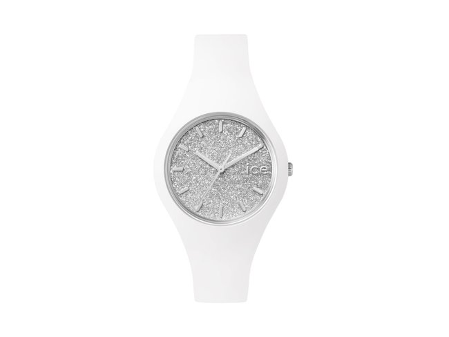 Ice-Watch | Ice Glitter | Box | White Silver | Small Ice-Watch | Ice Glitter | Box | White Silver | Small