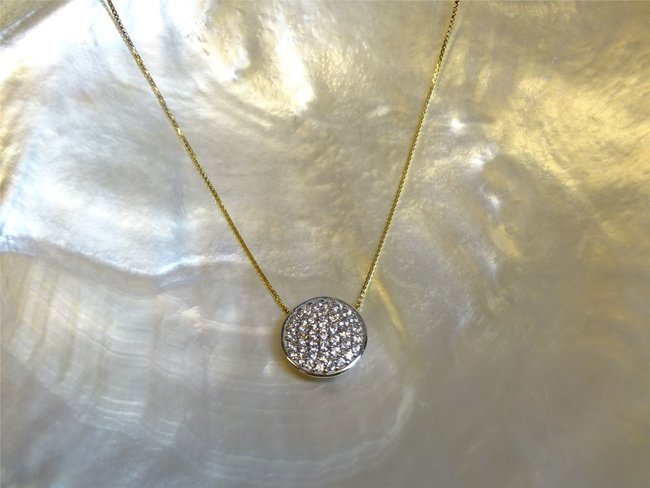 Loumya Gold | Collier | Or Bicolore | Oxyde de Zirconium Loumya Gold | Collier | Or Bicolore | Oxyde de Zirconium
