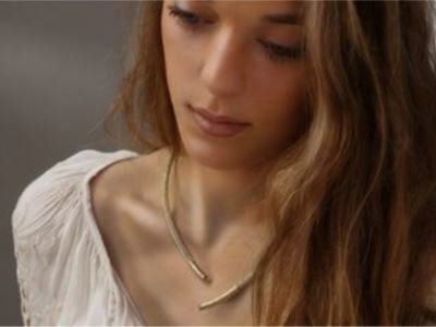 E.Landeloos | Collier | Ibiza | Lurex | LH1001-GG E.Landeloos | Collier | Ibiza | Lurex | LH1001-GG