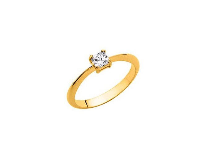 Saunier | Bague | Plaqué Or | 7035102 01 Saunier | Bague | Plaqué Or | 7035102 01