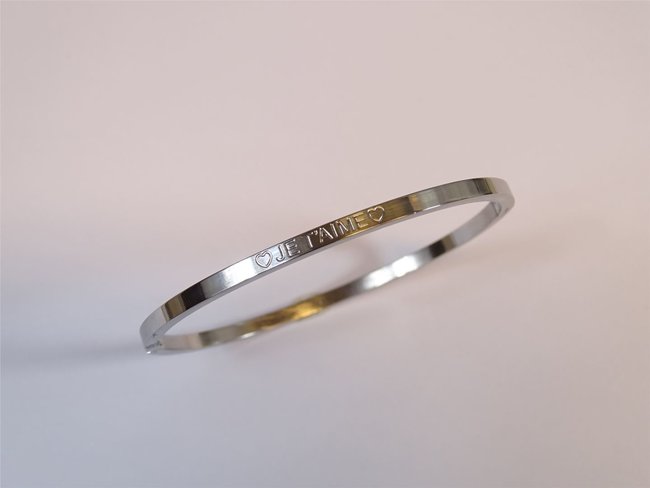 Loumya Steel | Je T'Aime | Acier Inoxydable Loumya Steel | Je T'Aime | Acier Inoxydable
