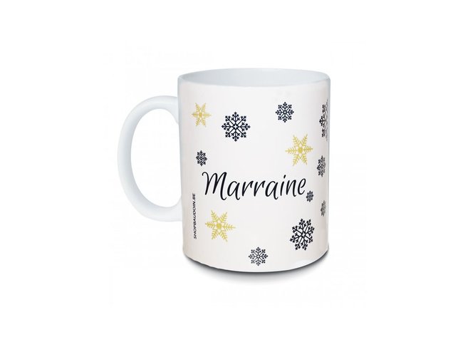 MUGS | Joyeux Noël | Marraine | 0TB500 MUGS | Joyeux Noël | Marraine | 0TB500